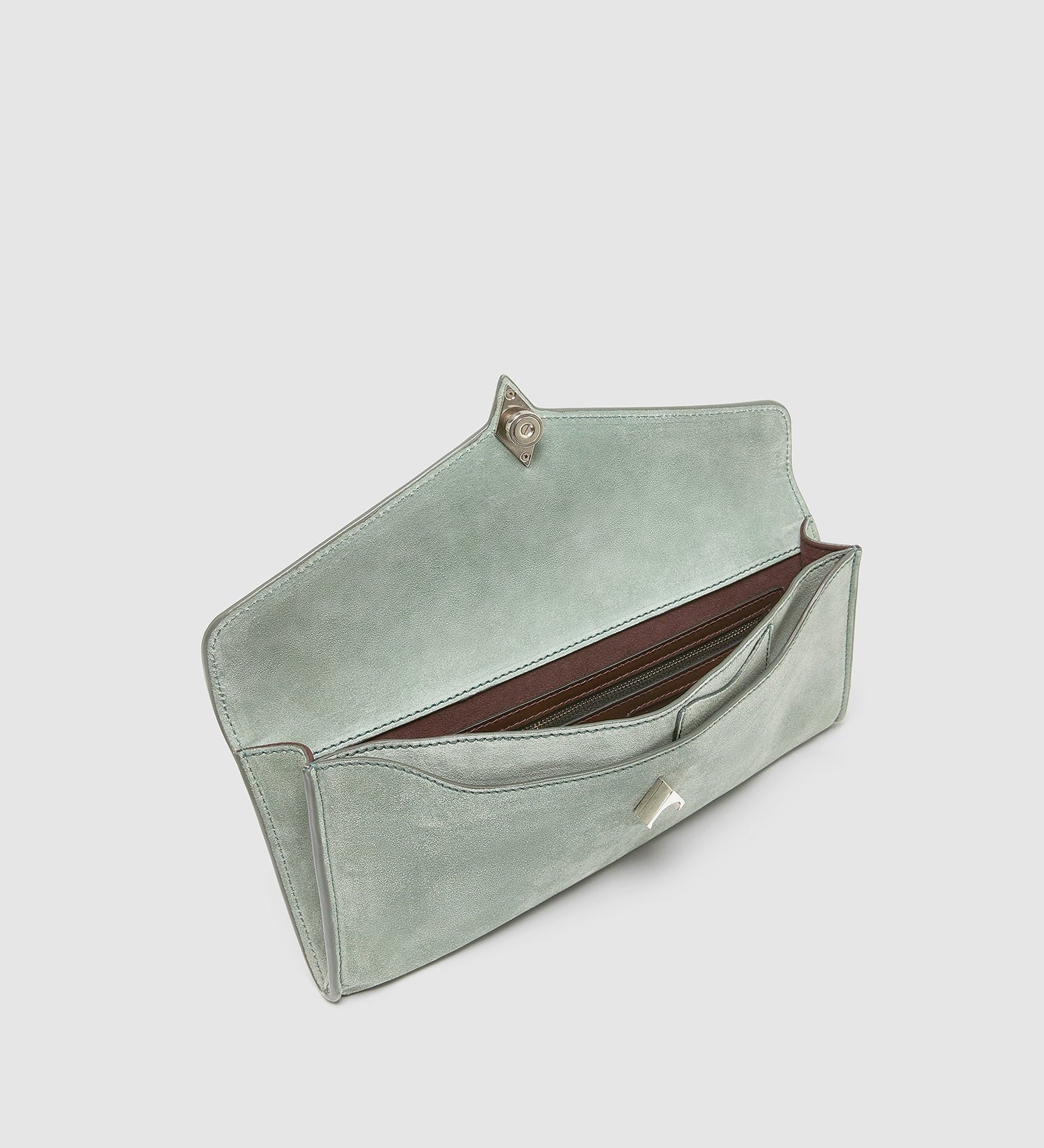 Metier - Edge Clutch Suede Terra