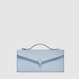 Metier - Edge Clutch Suede Hydra