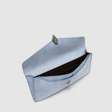 Metier - Edge Clutch Suede Hydra