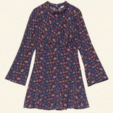 DÔEN - SELENA DRESS -- MIDNIGHT RIVIERA MEDALLION