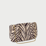 Loeffler Randall - Serena Zebra Gathered Clutch