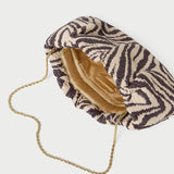 Loeffler Randall - Serena Zebra Gathered Clutch