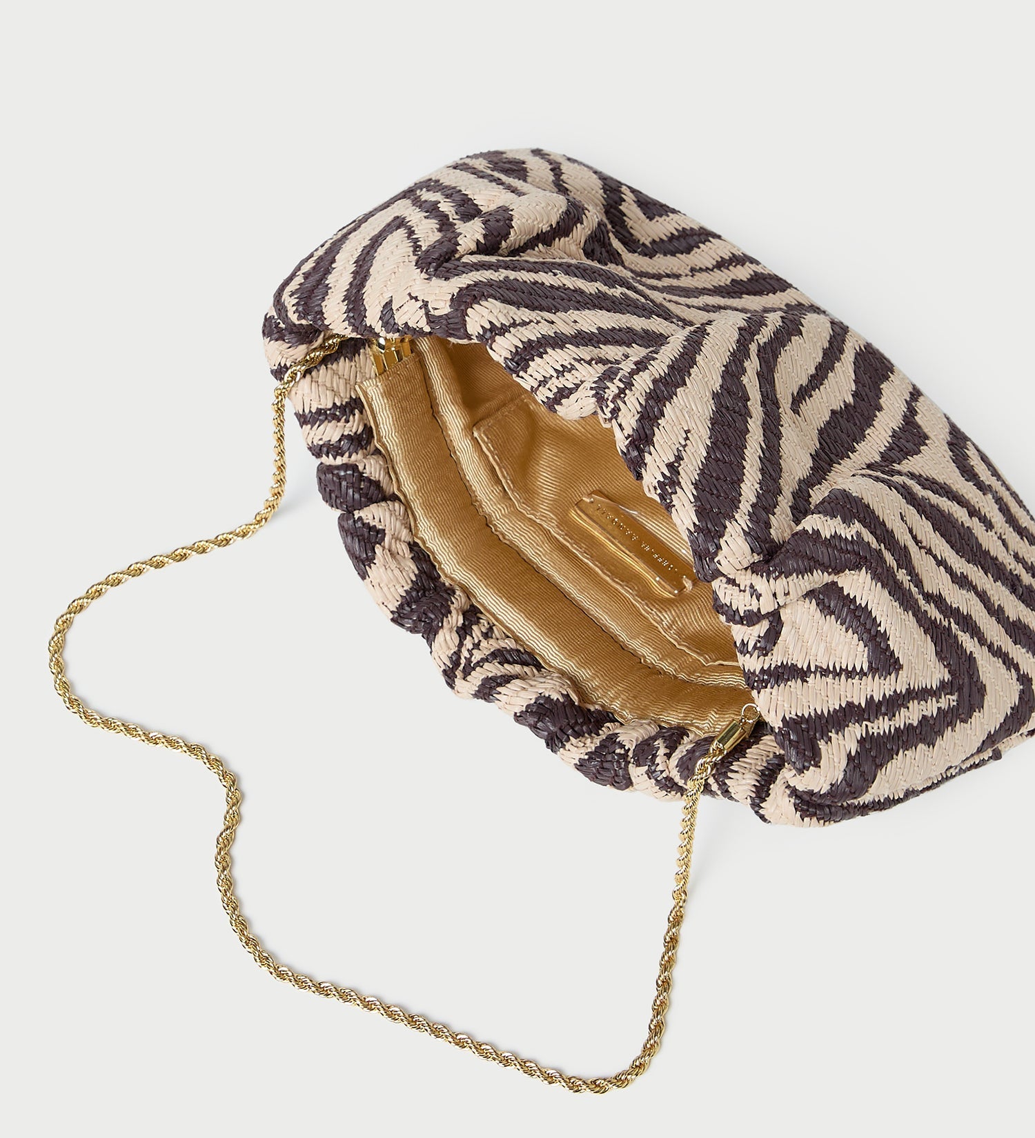 Loeffler Randall - Serena Zebra Gathered Clutch