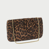 Loeffler Randall - Serena Leopard Woven Clutch