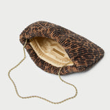 Loeffler Randall - Serena Leopard Woven Clutch