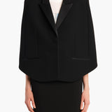 Khaite - Severo Cape in Black