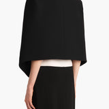 Khaite - Severo Cape in Black