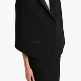 Khaite - Severo Cape in Black