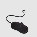 Metier - Glasses Case Double With Strap Buttery Nappa Black
