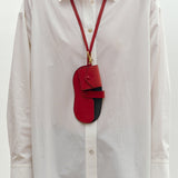 Métier - Airpods Case Buttery Nappa Pomodoro