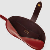 Metier - Glasses Case With Strap Buttery Nappa Pomodoro