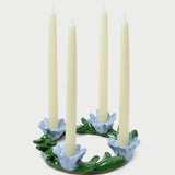 Loeffler Randall - LR x Sean Gerstley Blue Ceramic Wreath