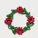 Loeffler Randall - LR x Sean Gerstley Red Ceramic Wreath