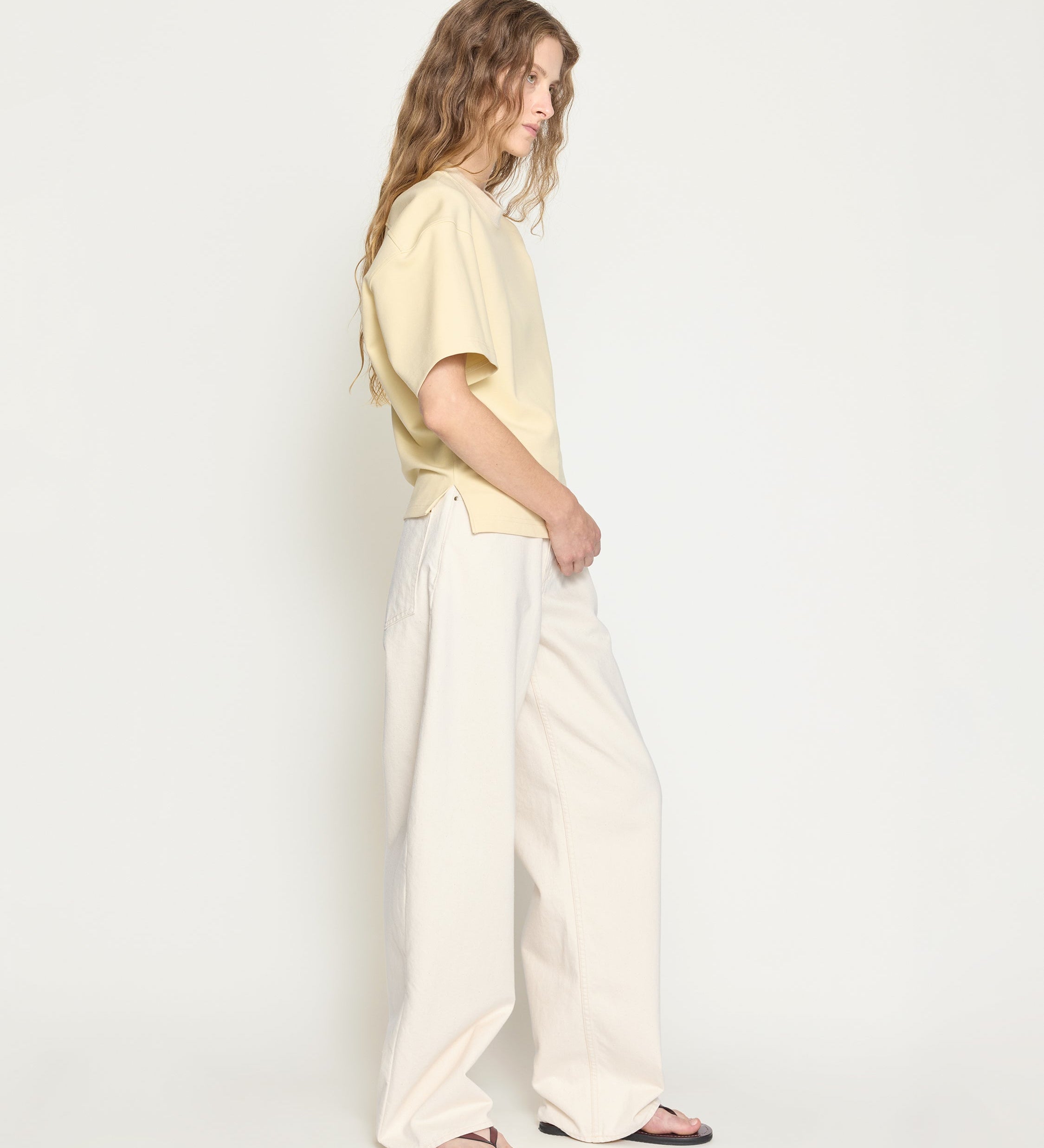OSSOU - Shale Tee in Butter