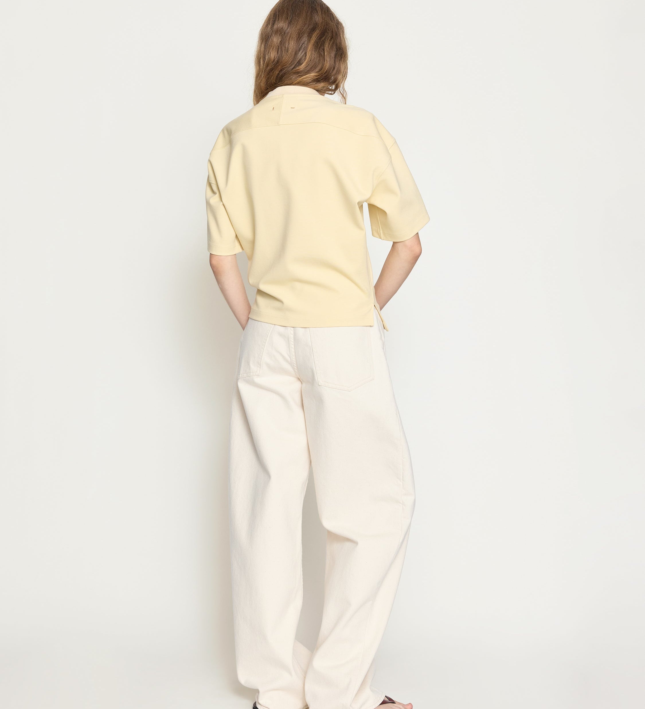OSSOU - Shale Tee in Butter