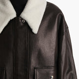 Khaite - Shellar Jacket in Black Leather