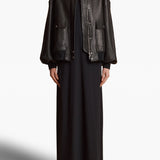 Khaite - Shellar Jacket in Black Leather