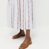 Loeffler Randall - Shelly Cacao Suede Flat Sandal
