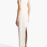 Khaite - Shoshanna Dress in Chalk