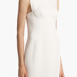 Khaite - Shoshanna Dress in Chalk