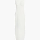 Khaite - Shoshanna Dress in Chalk