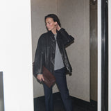 Jamie Haller - The Rib Slim Sweater in Graphite