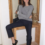 Jamie Haller - The Saccheto Sneaker in Black Leather