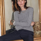 Jamie Haller - The Rib Slim Sweater in Graphite