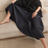 Jamie Haller - The Accordion Skirt in Navy