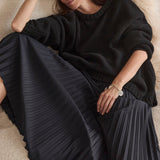 Jamie Haller - The Accordion Skirt in Navy