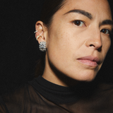 Dorsey - CRAWFORD EARRINGS IN LAB WHITE SAPPHIRE