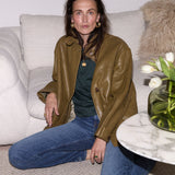 Jamie Haller - The Minimal Anorak Jacket in Olive