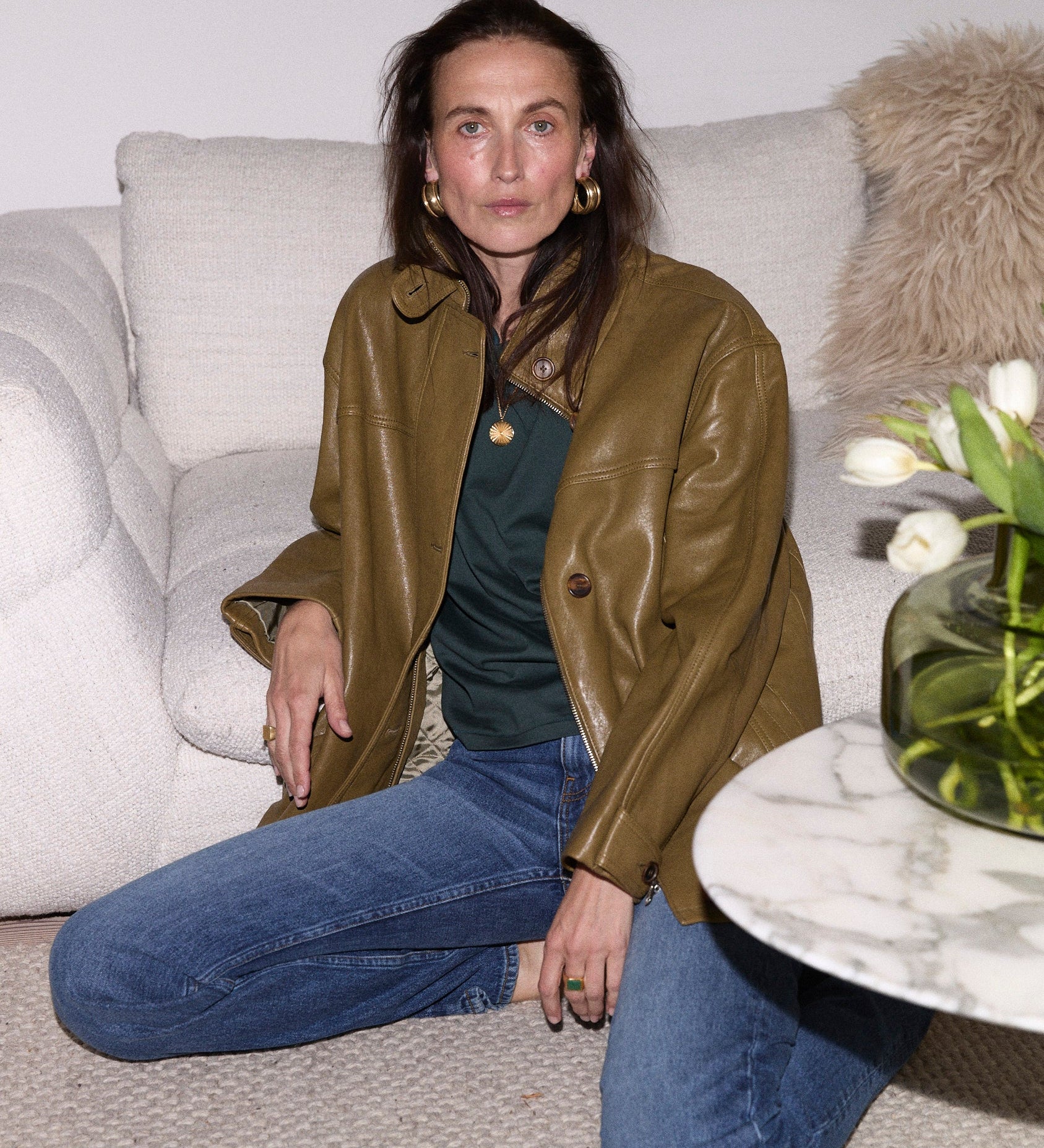 Jamie Haller - The Minimal Anorak Jacket in Olive