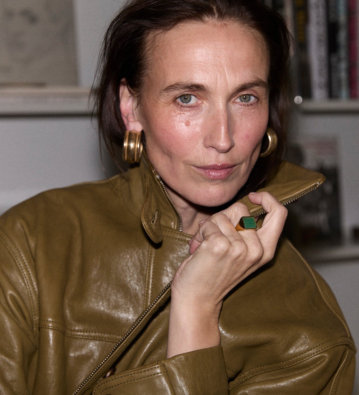 Jamie Haller - The Minimal Anorak Jacket in Olive