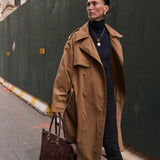 Jamie Haller - The Traditional Trench in Chestnut