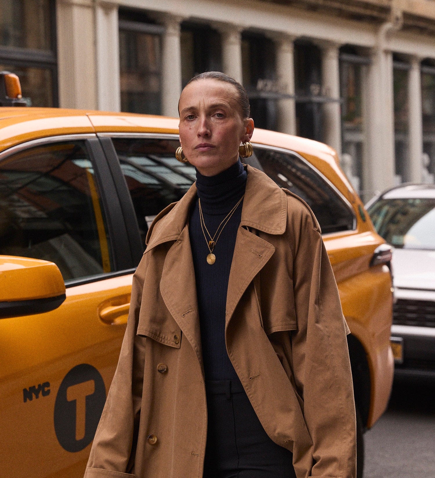 Jamie Haller - The Traditional Trench in Chestnut