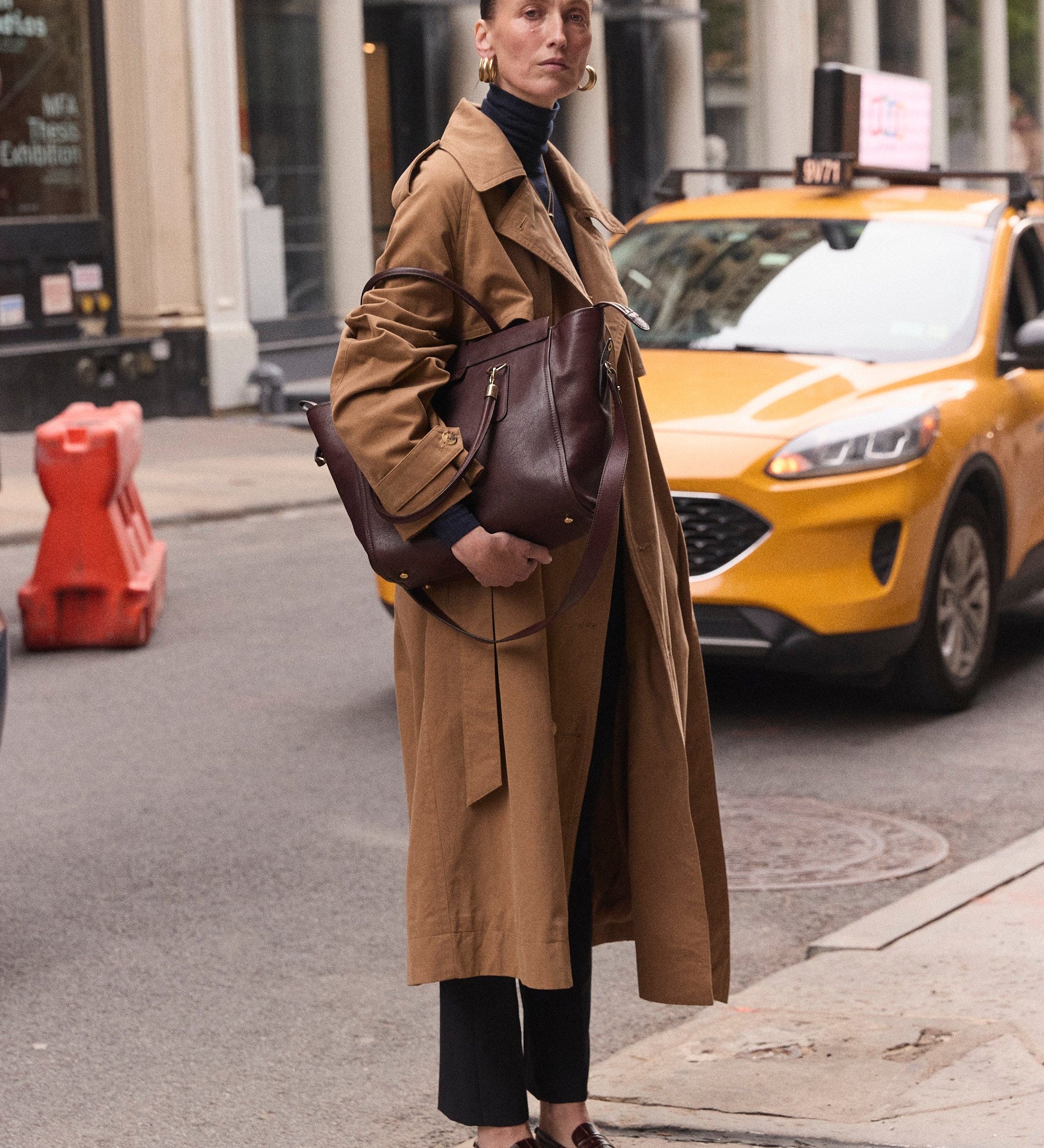 Jamie Haller - The Penny Loafer in Oxblood Croc