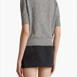 Khaite - Shrunken Jo Sweater in Warm Grey