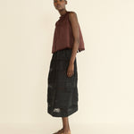 DOEN - SIDRA SKIRT - - BLACK