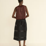 DOEN - SIDRA SKIRT - - BLACK