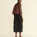 DOEN - SIDRA SKIRT - - BLACK