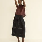 DOEN - SIDRA SKIRT - - BLACK