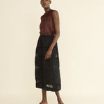 DOEN - SIDRA SKIRT - - BLACK