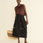 DOEN - SIDRA SKIRT - - BLACK