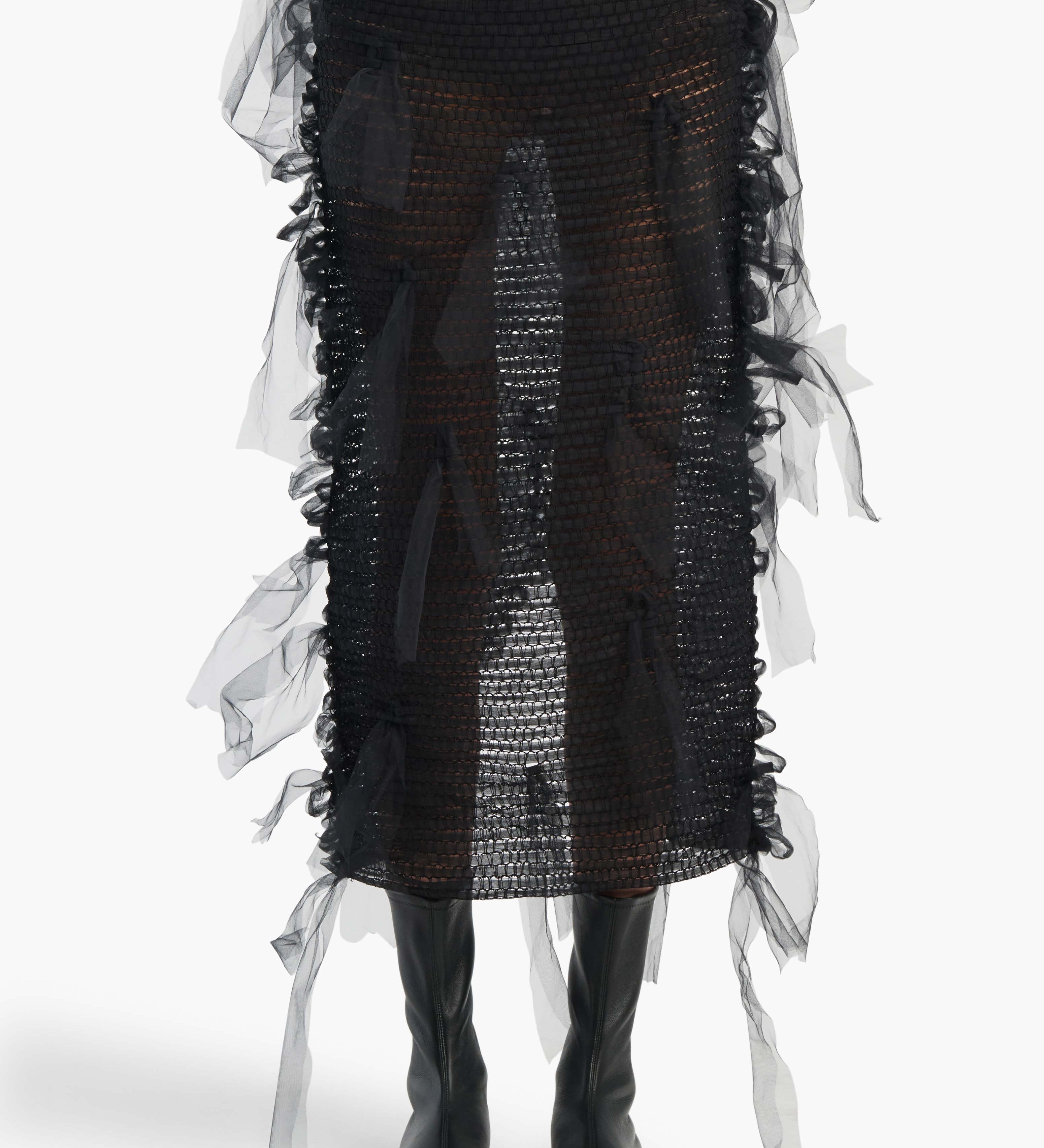 Khaite - Signe Skirt in Black