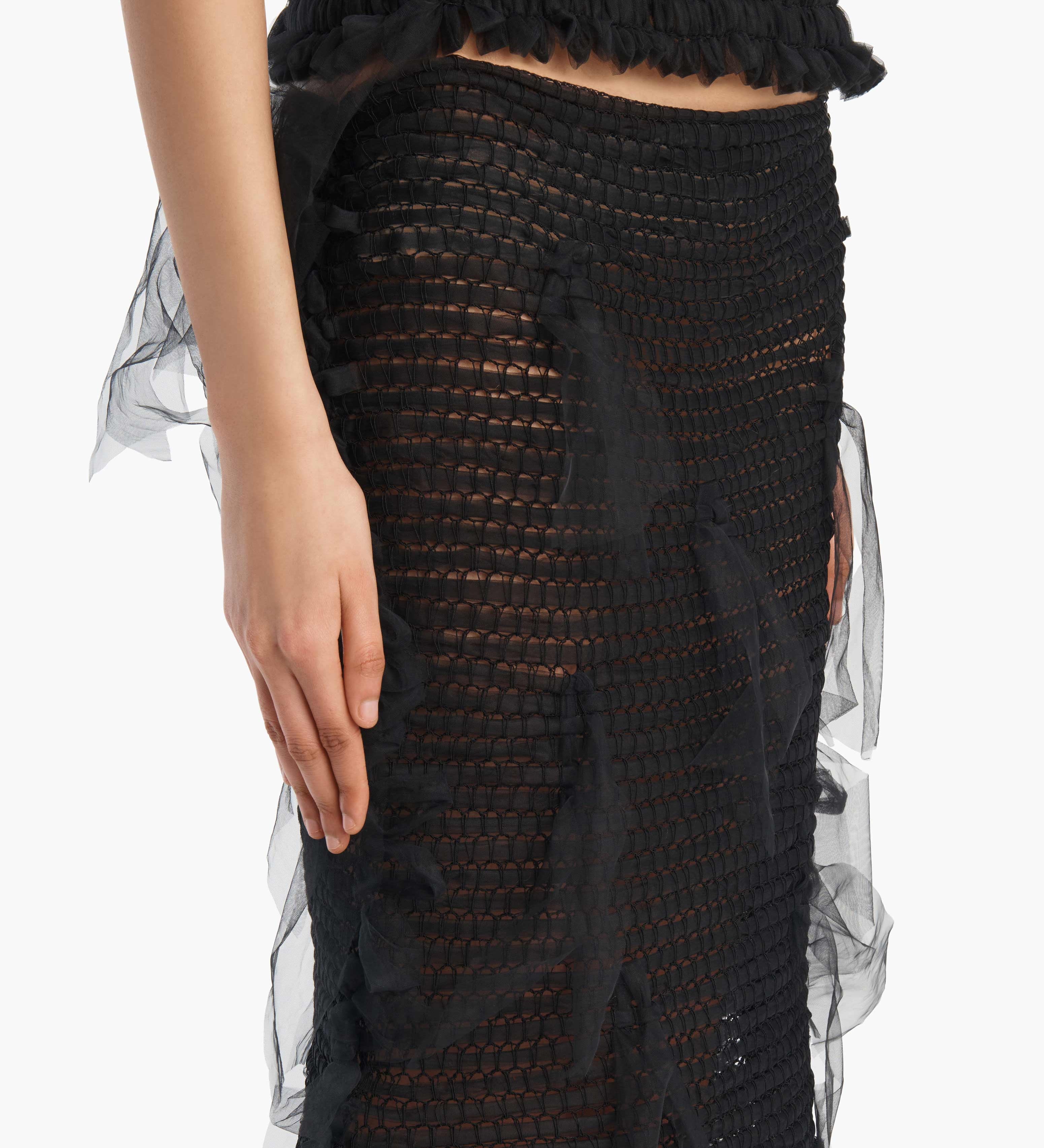 Khaite - Signe Skirt in Black