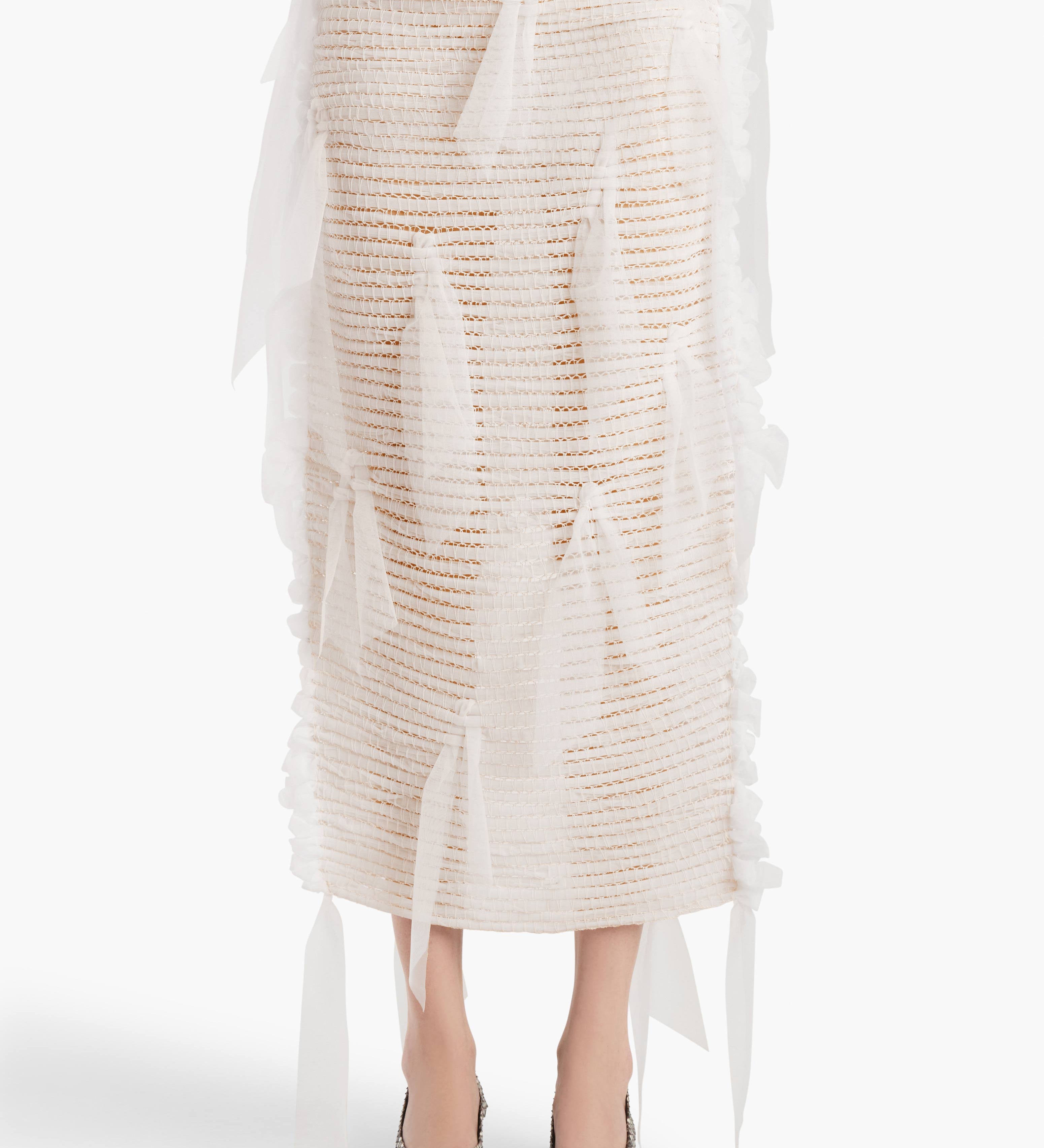 Khaite - Signe Skirt in Glaze