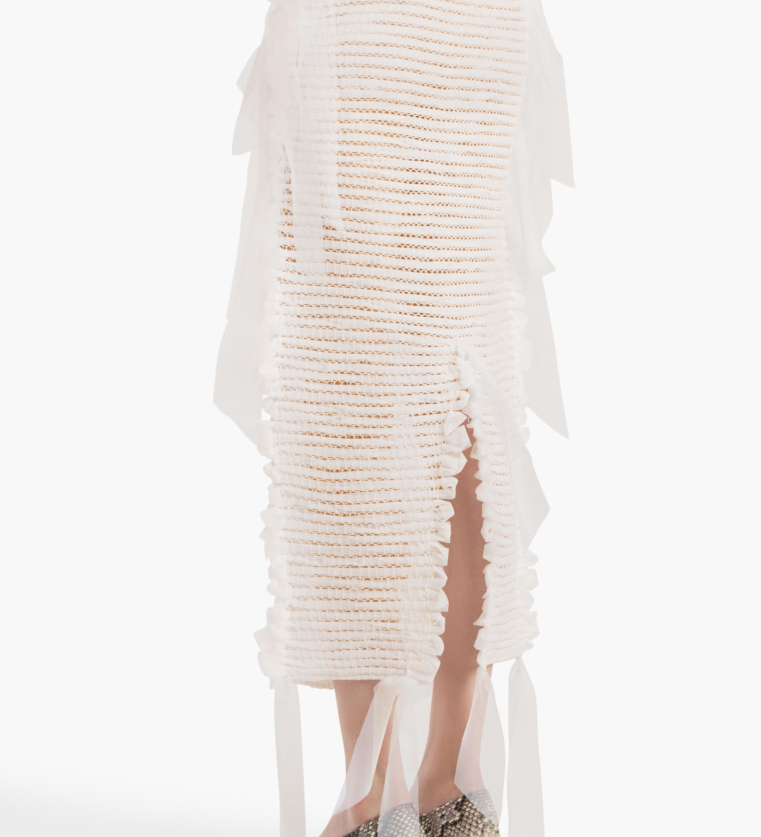 Khaite - Signe Skirt in Glaze
