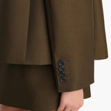Khaite - Silvannah Jacket in Dark Olive