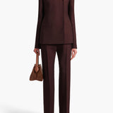 Khaite - Silvannah Jacket in Almandine